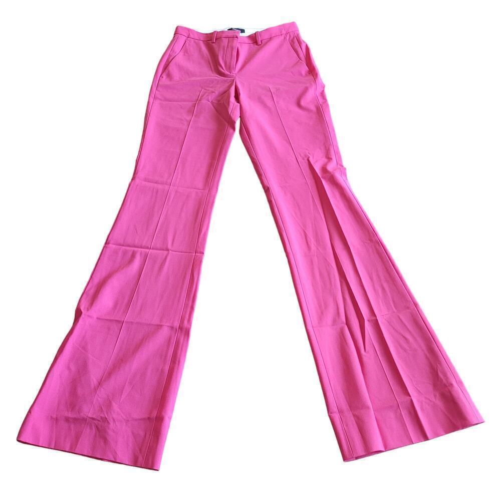 NWT Theory Hot Pink Trousers Suit Pants Size 00
